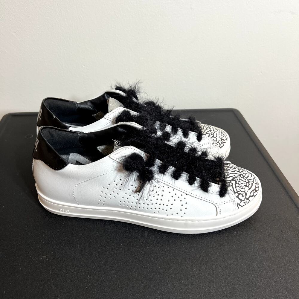NWOT P448 Cement Low Top Sneakers
